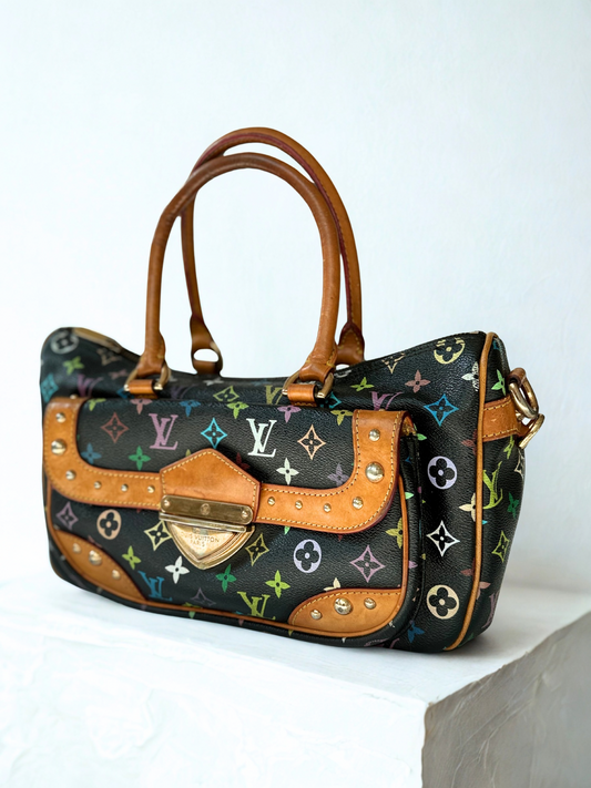 Louis Vuitton Monogram Multicolore Rita Bag – Black