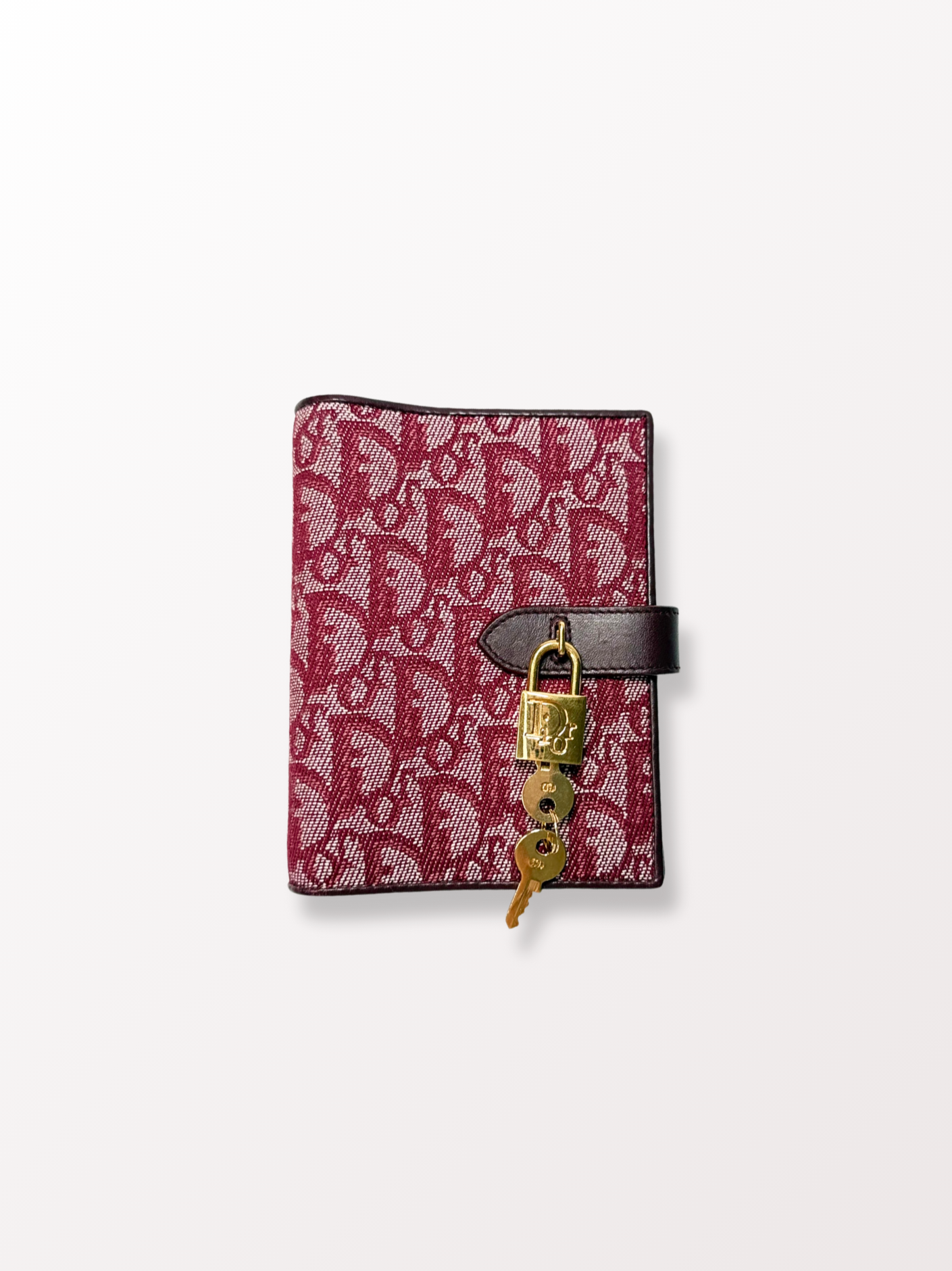Vintage Christian Dior Agenda Cover – Oblique Canvas