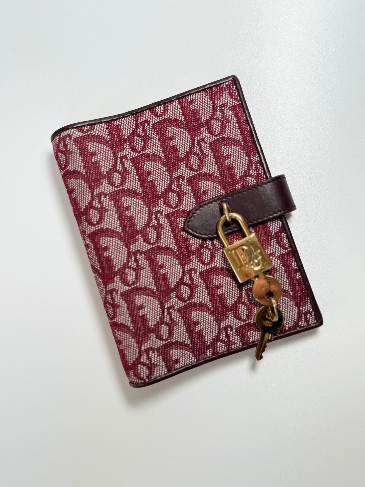 Vintage Christian Dior Agenda Cover – Oblique Canvas