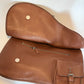 Vintage Christian Dior Gaucho bag brown grained leather