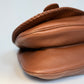 Vintage Christian Dior Gaucho bag brown grained leather