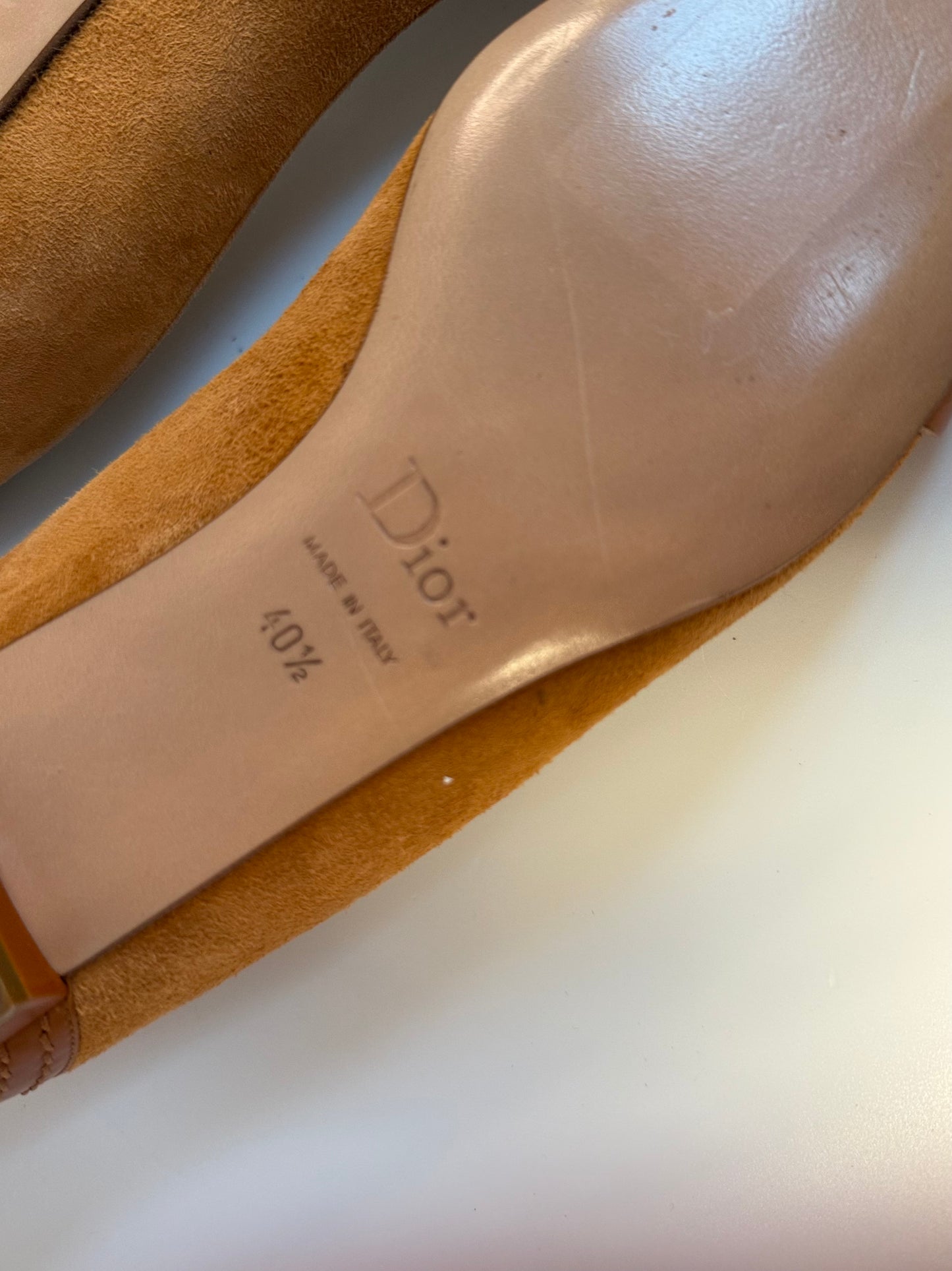 Christian Dior Suede Ballerina 40,5