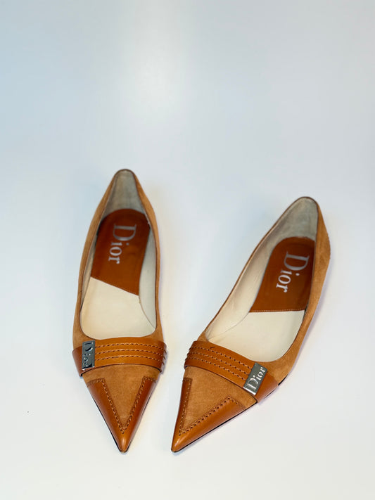 Christian Dior Suede Ballerina 40,5
