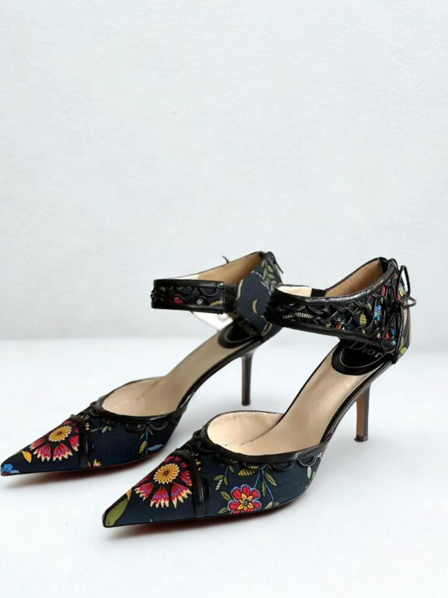 Christian Dior Canvas D’Orsay Pumps, Spring/Summer 2002, by John Galliano