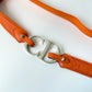 Vintage Christian Dior Belt – Orange – with CD Buckle