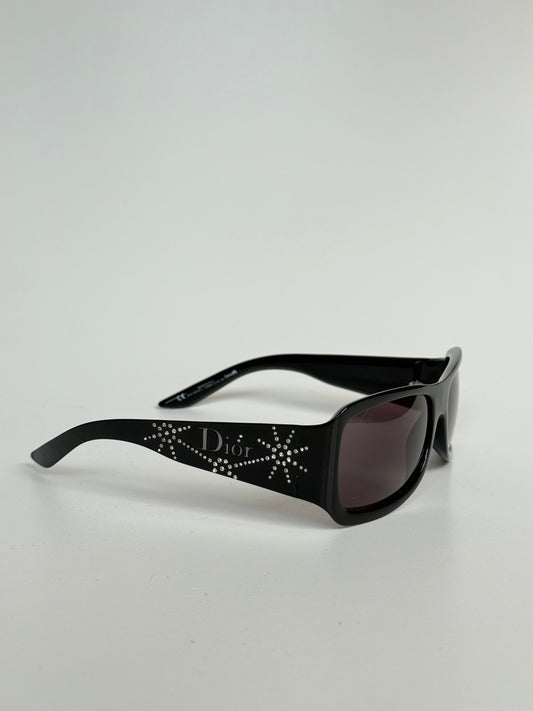 Vintage Dior Spidior 2 Sunglasses – with Rhinestone Starburst Detail