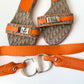 Vintage Dior Sandalen – Oblique Monogram – Größe 38,5