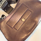 Dior 'Columbus' Shoulder Bag in Brown Leather with Silver Hardware